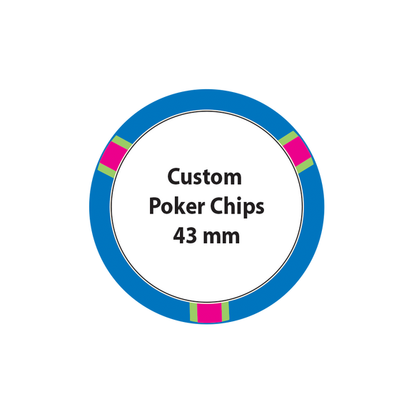 Custom Poker Chips - 43mm