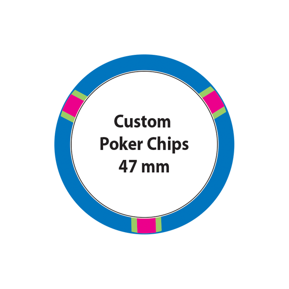 Custom Poker Chips - 47mm