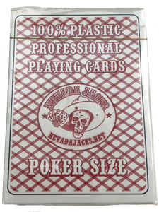 Nevada Jacks Plastic Playing Cards - 1 Dozen